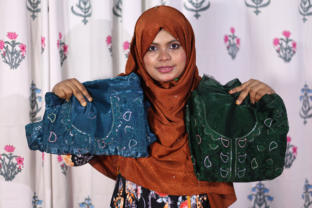 Unstitched Party Collection - স্পেশাল জর্জেট থ্রী পিস