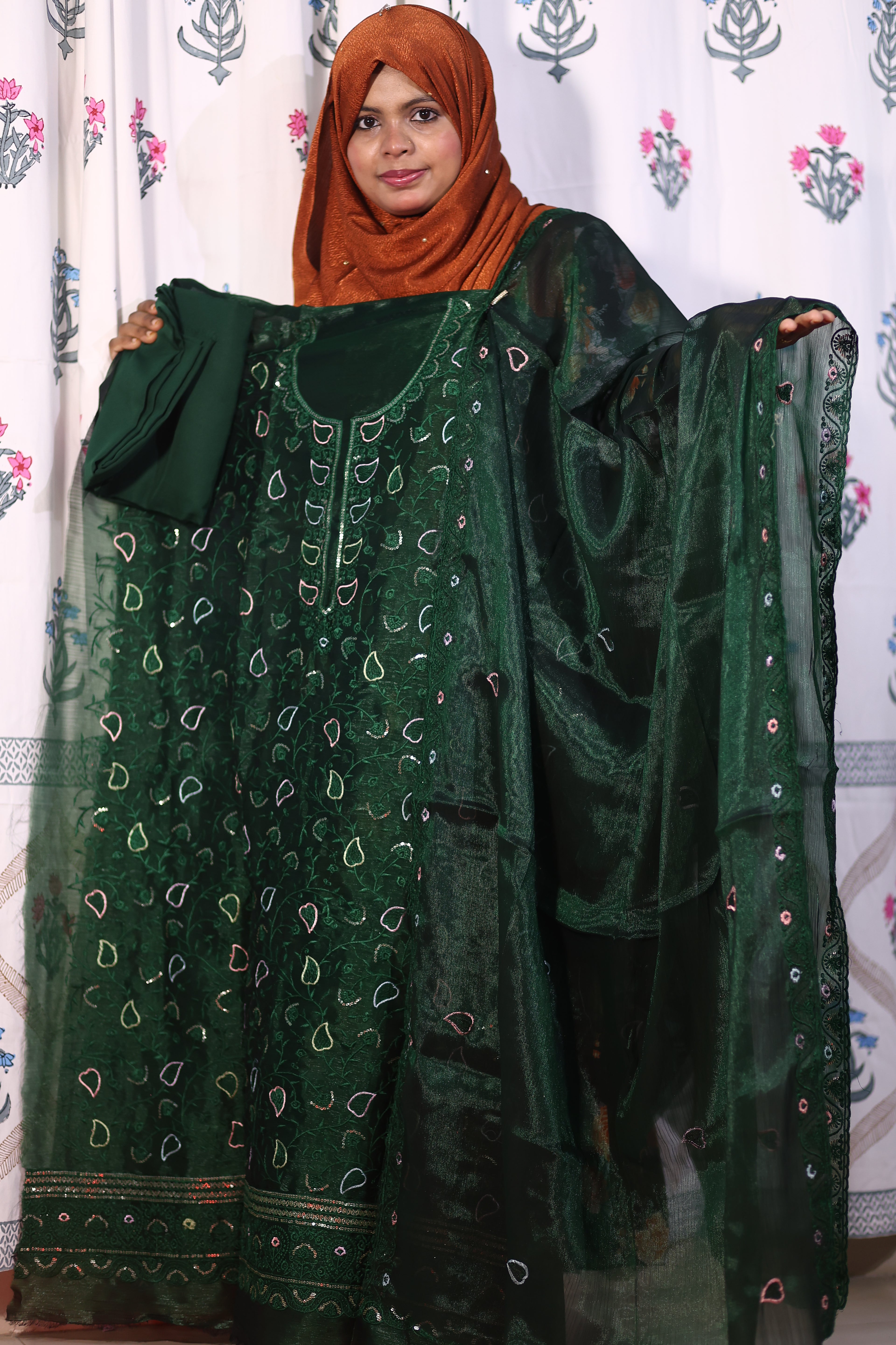 Unstitched Party Collection - স্পেশাল জর্জেট থ্রী পিস