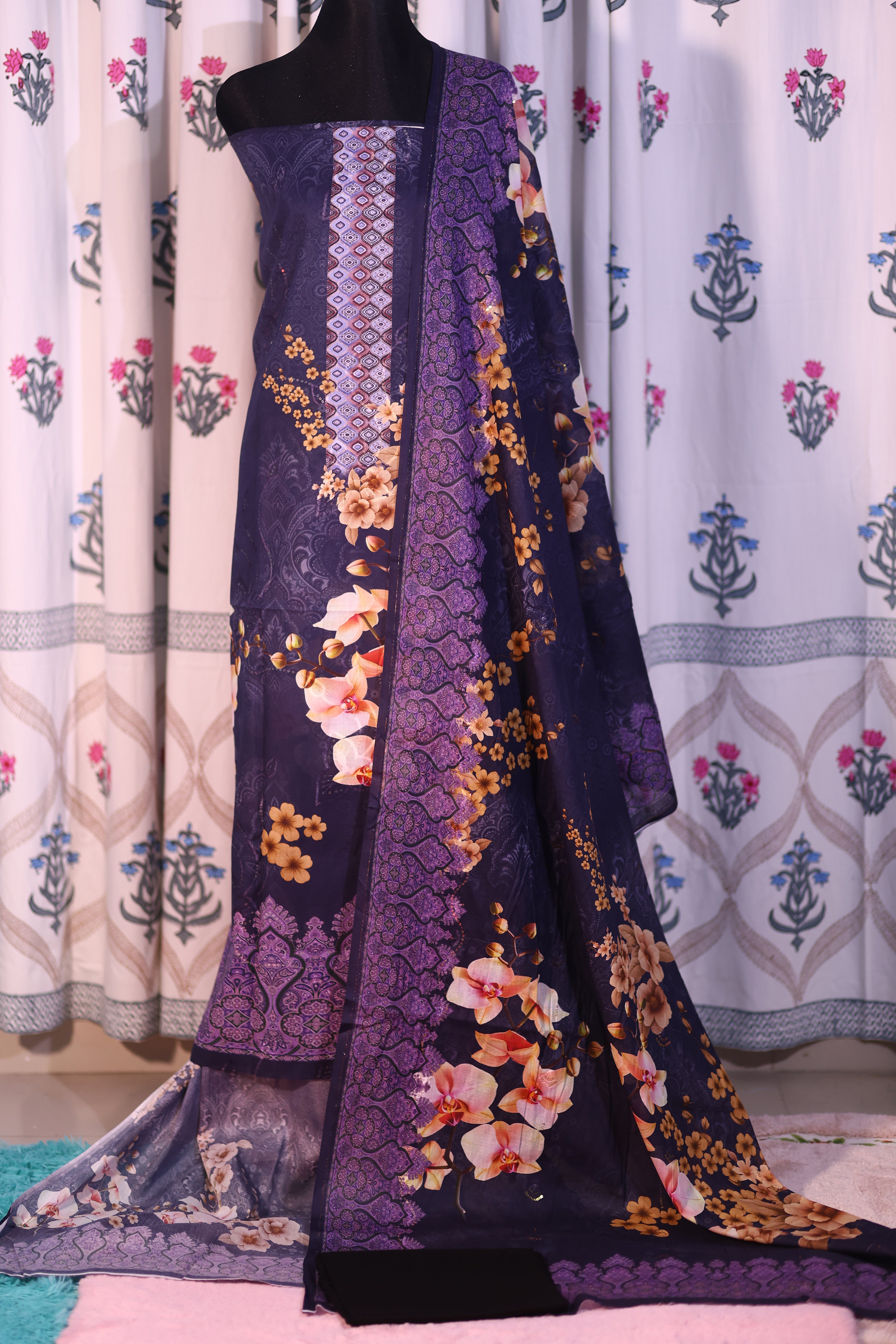 Premium Quality Luxury 3 piece Unstitched