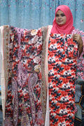 Luxury Slab Cotton Un-Stitched Three Piece
