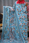 Luxury Slab Cotton Un-Stitched Three Piece