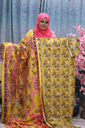 Luxury Slab Cotton Un-Stitched Three Piece
