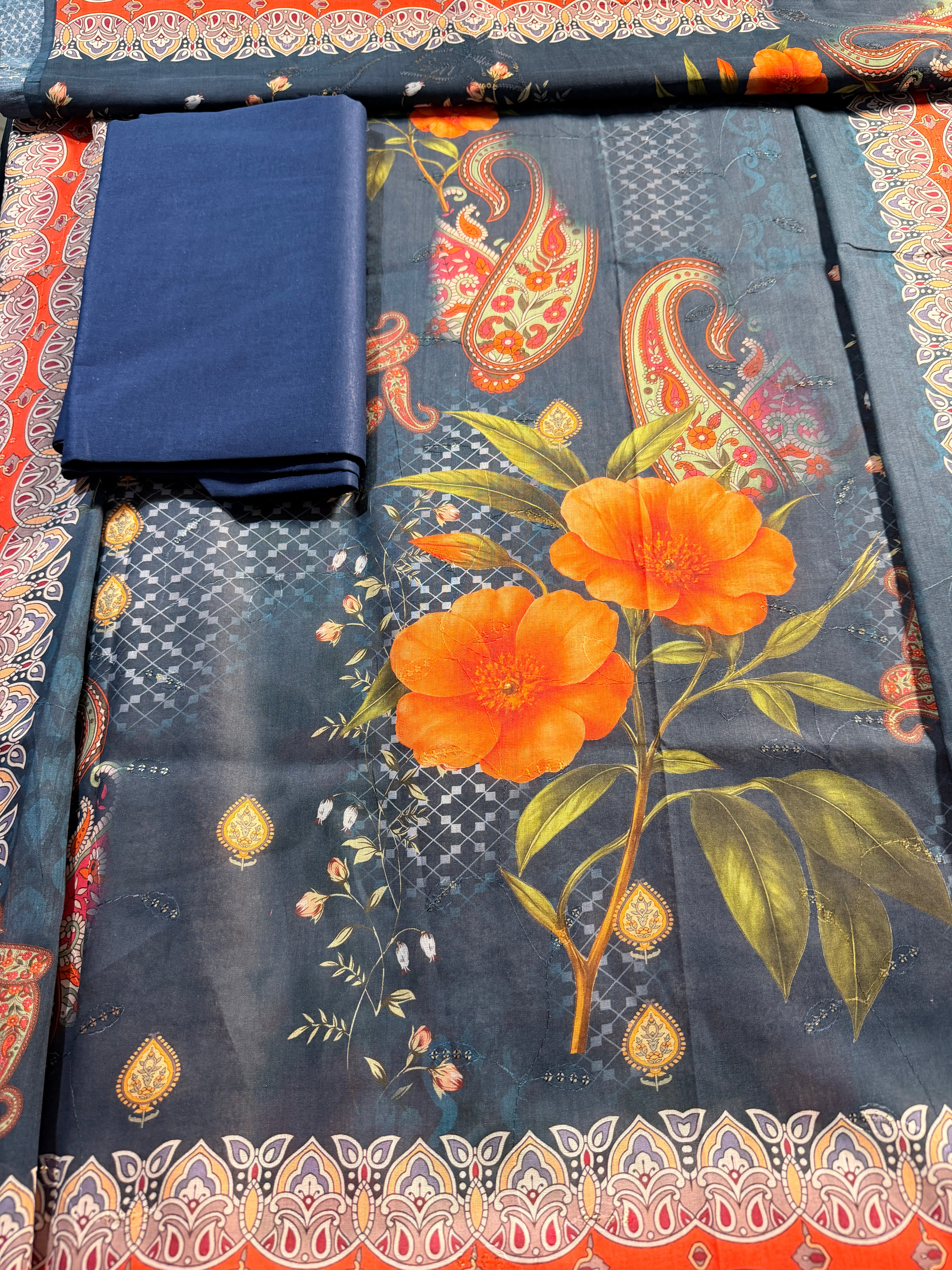 Premium Quality Luxury 3 piece Unstitched
