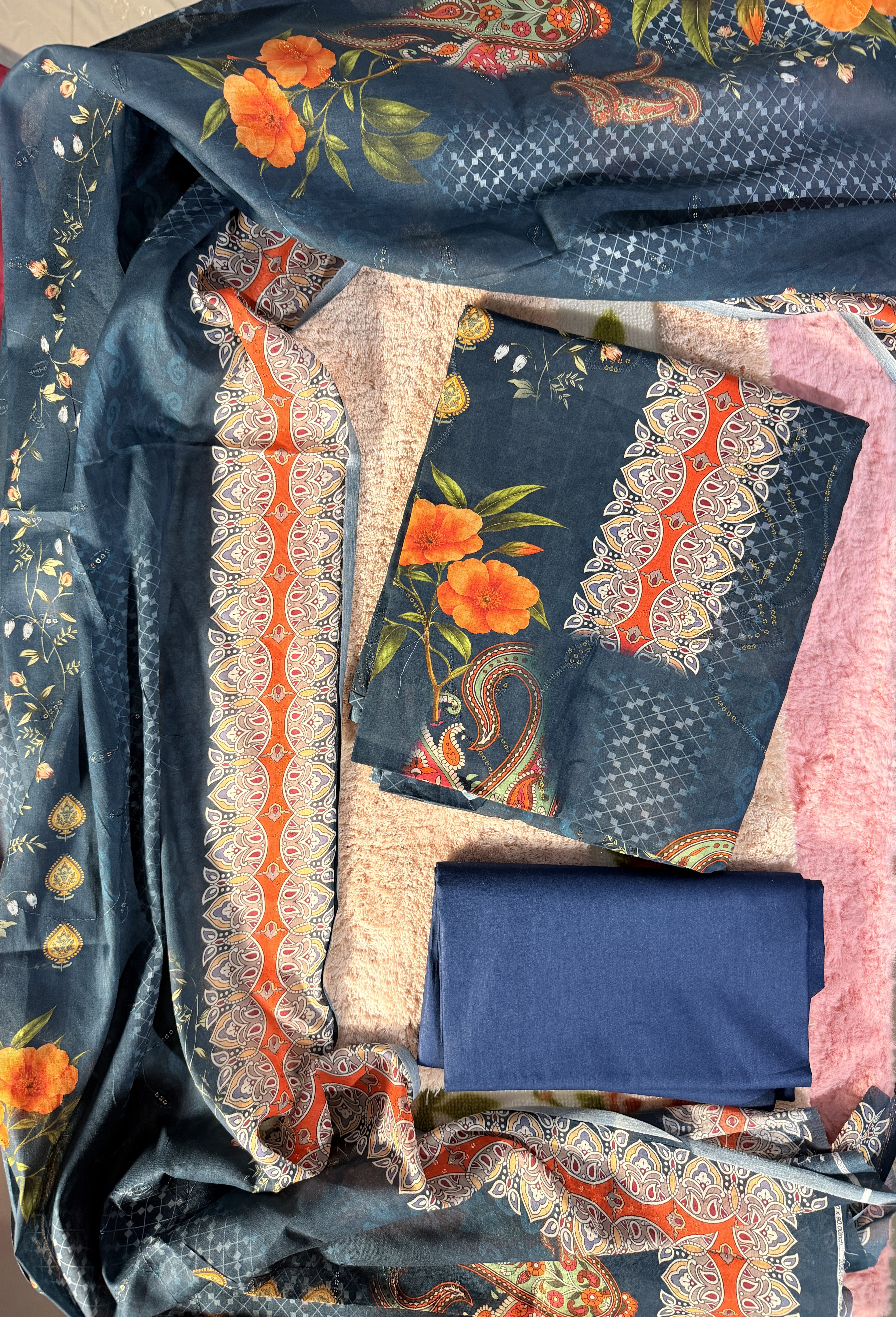 Premium Quality Luxury 3 piece Unstitched