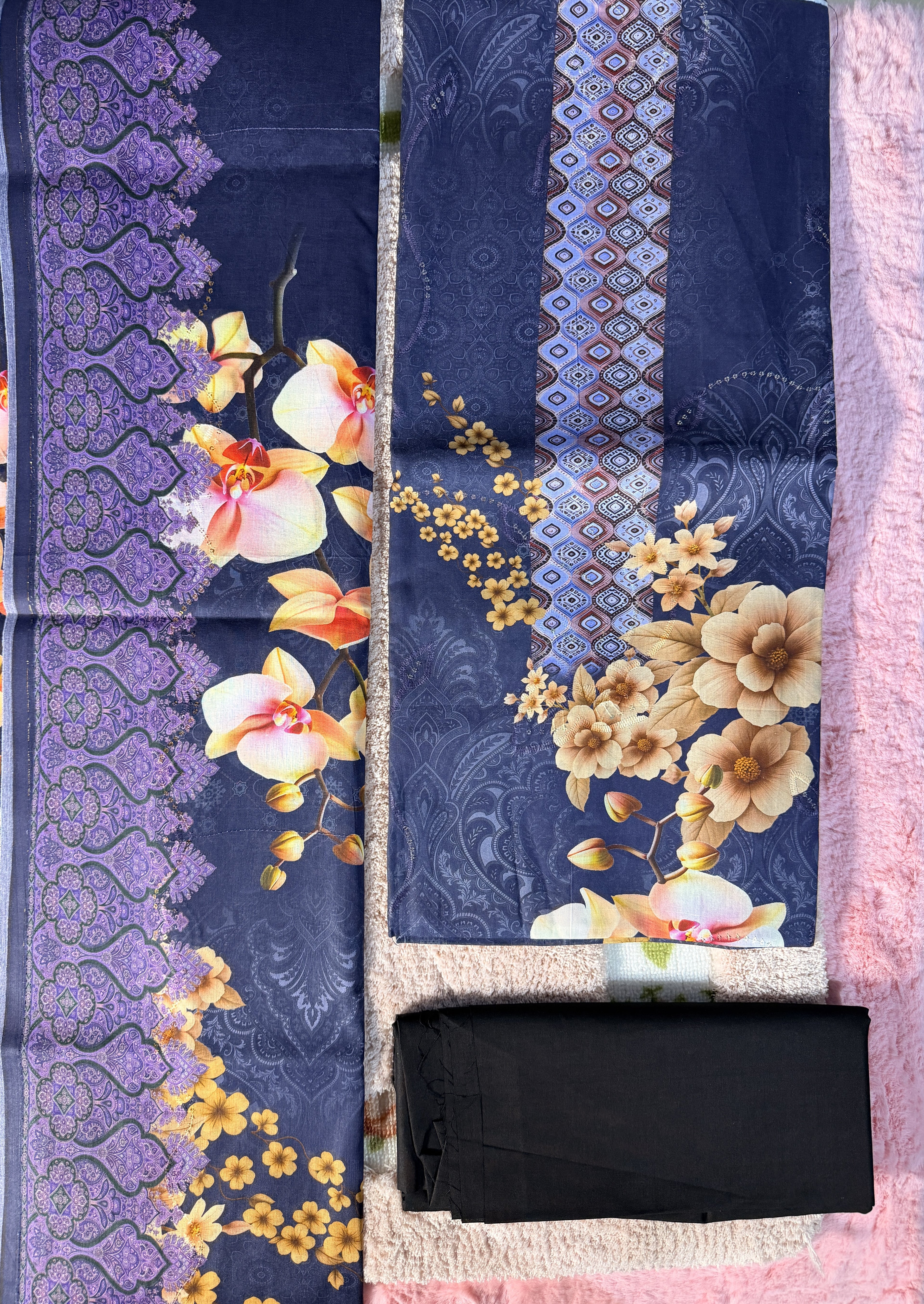 Premium Quality Luxury 3 piece Unstitched