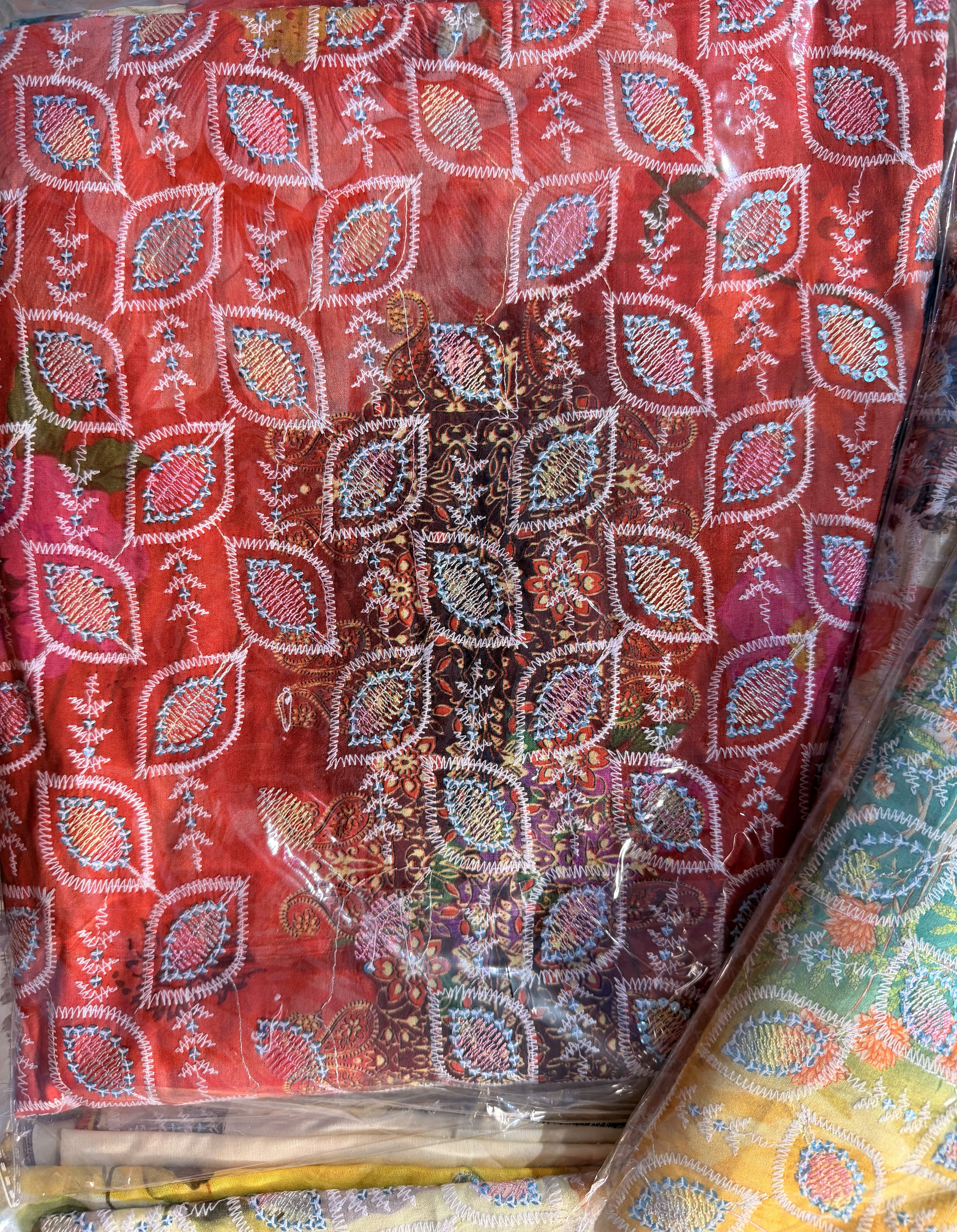 three piece Sequence Work : Pata Bahar